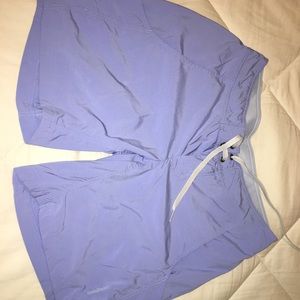 Periwinkle Patagonia women’s shorts
